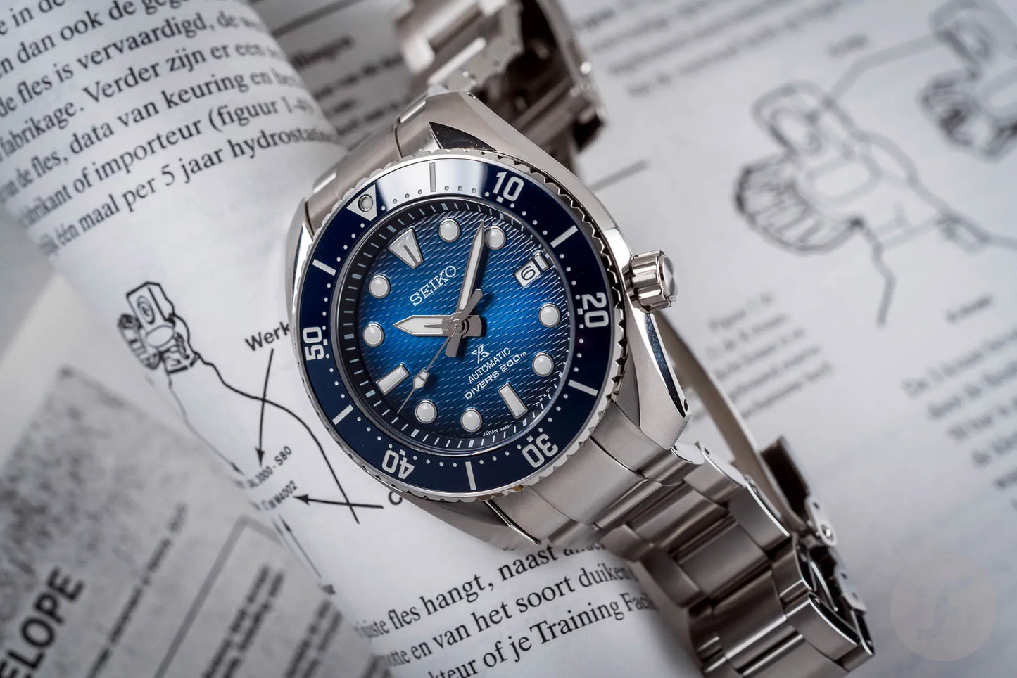 Seiko Prospex King Sumo Regular Blue Men's Stainless Steel Watch SPB321J1