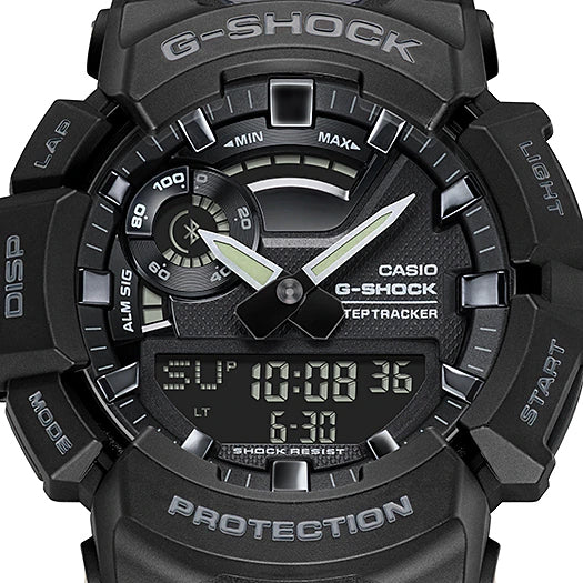 Casio G-Shock G’Squad Mobile Link Bluetooth Anadigi Black Watch GBA900-1ADR