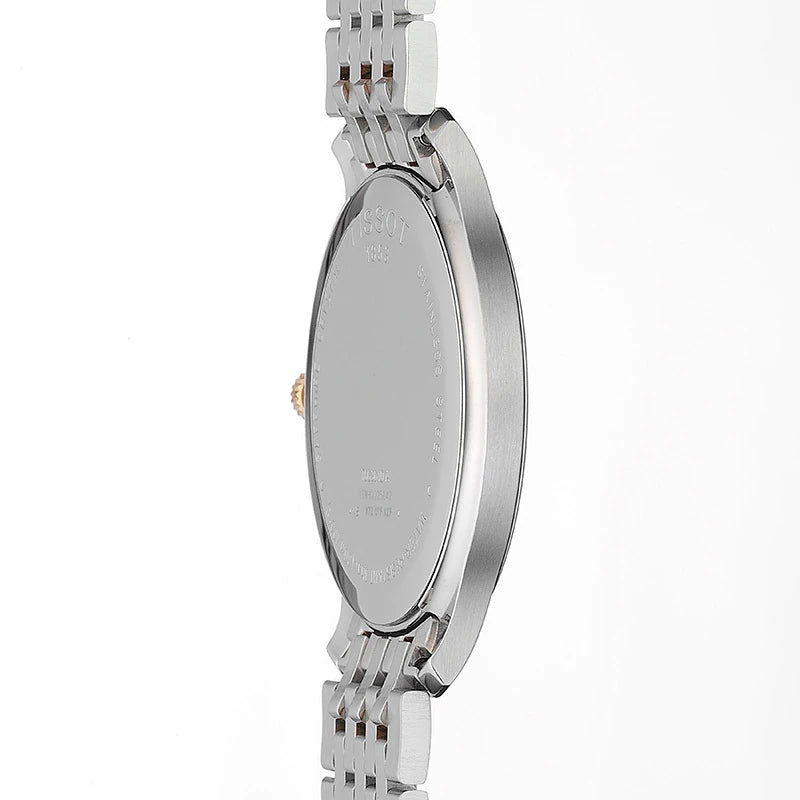 Tissot Swiss Made T-Classic Tradition 2 Tone Gold Plated Men's Watch T0636102203700