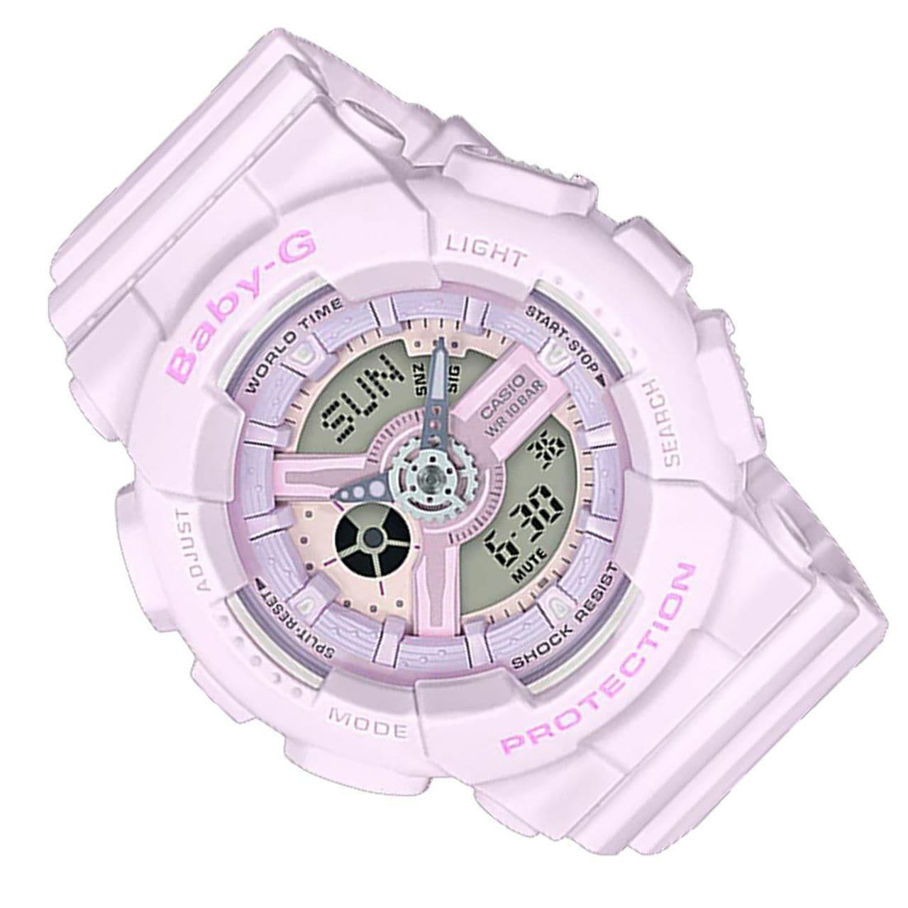 Casio Baby-G BA110 Series Standard Analog-Digital Purple Watch BA110-4A2DR - Diligence1International