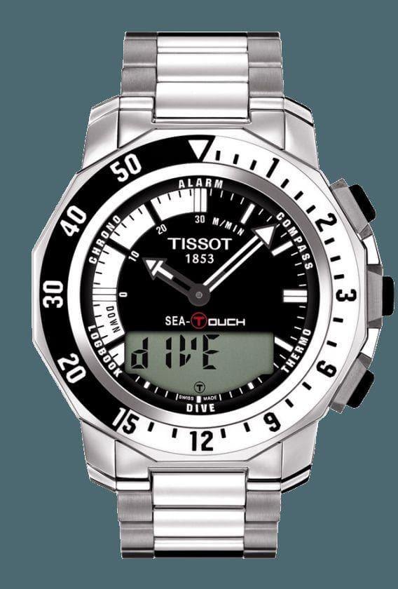Tissot Swiss Made Sea-Touch Anadigi Men's Stainless Steel Watch T026.420.11.051.00 - Diligence1International