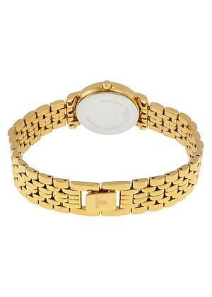 Tissot Swiss Made T-Classic Desire All Gold Plated Ladies' Watch T52.5.281.21 - Diligence1International