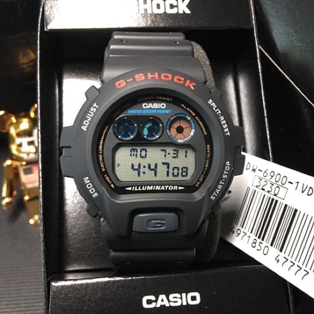Casio G-Shock Standard Digital Basic Color Black Watch Captain Phillips MI:2 DW6900-1VDR - Diligence1International