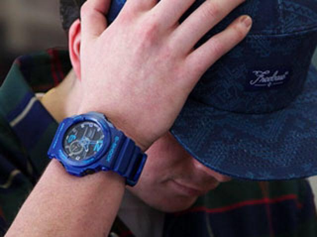 Casio G-Shock Big Size Series Analog-Digital Metallic Blue Watch GA310-2ADR - Diligence1International