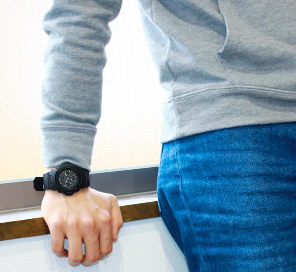 Casio G-Shock Black Stealth Series Analog-Digital ALL Black Watch AW591BB-1ADR - Diligence1International