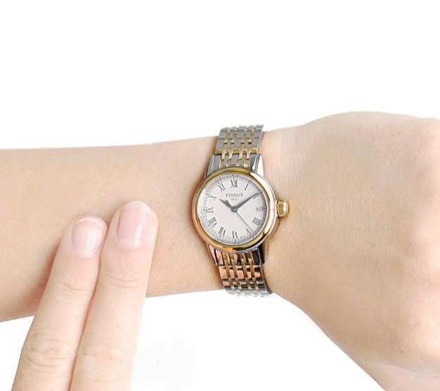 Tissot Swiss Made T-Classic Carson 2 Tone Gold Plated Ladies' Watch T0852102201300 - Diligence1International