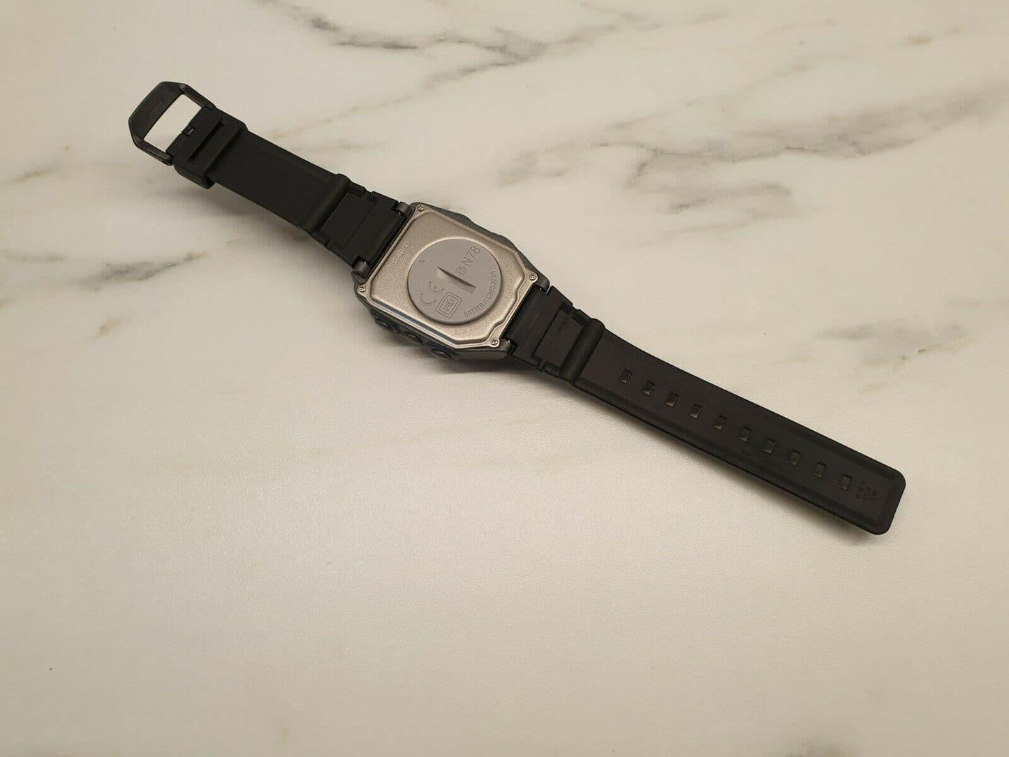 Casio Retrograde Ultra Rare Vintage First Wrist Camera Digital Black Rubber Strap Watch WQV-2-1DR - Diligence1International