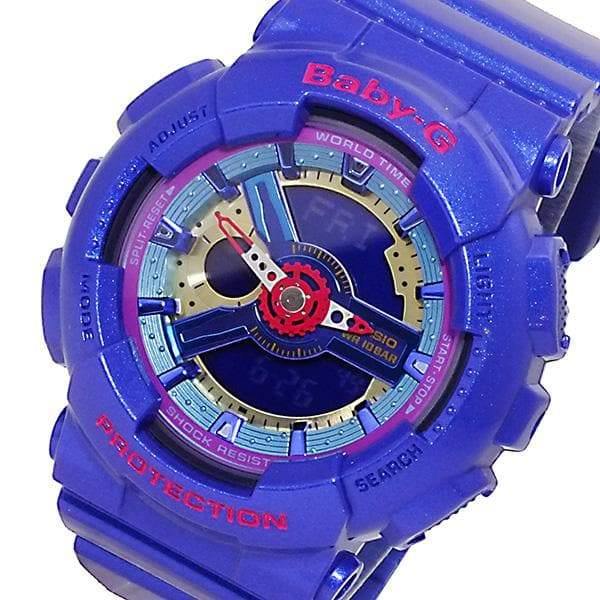 Casio Baby-G BA-110 Series Neon Color Purple Watch BA112-2ADR - Diligence1International