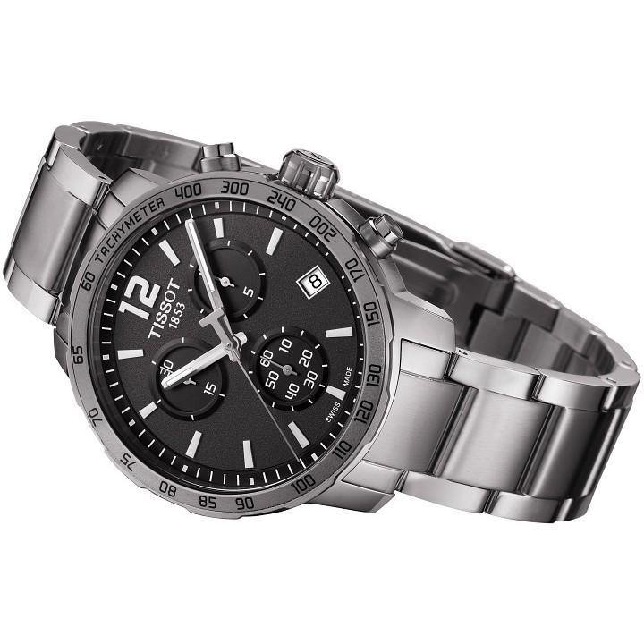 Tissot Swiss Made T-Sport Quickster Chronograph Men's Stainless Steel Watch T0954171106700 - Diligence1International