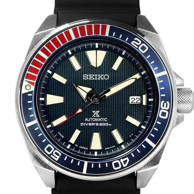 Seiko Prospex JAPAN Made Pepsi Samurai Reissue 200M Diver's Men's Watch SRPB53J1 - Diligence1International