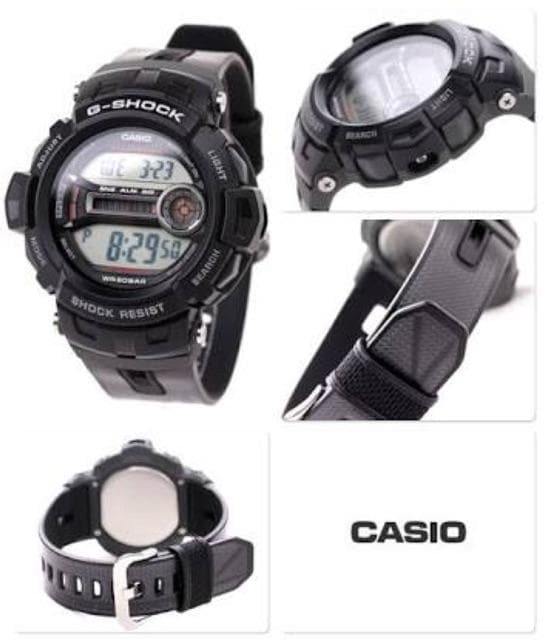 Casio G-Shock Standard Analog-Digital Power Ranger Black Watch GD200-1DR - Diligence1International