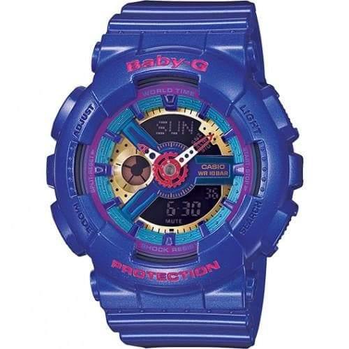 Casio Baby-G BA-110 Series Neon Color Purple Watch BA112-2ADR - Diligence1International