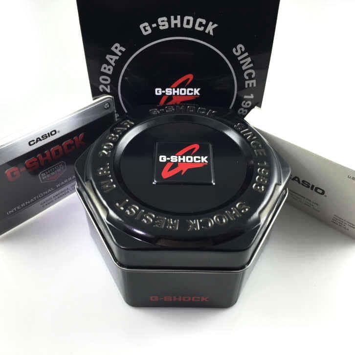 Casio G-Shock Standard Analog-Digital Black x Gold Accents Watch AW591-2ADR - Diligence1International