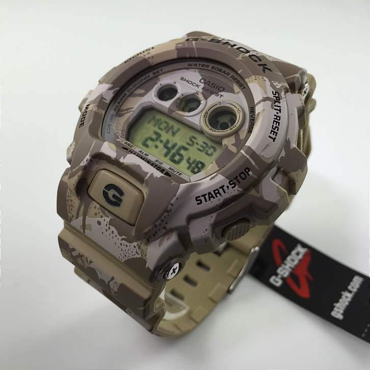 Casio G-Shock Military Standard Digital Desert Sandstorm Camo Beige Watch GDX6900MC-8DR - Diligence1International