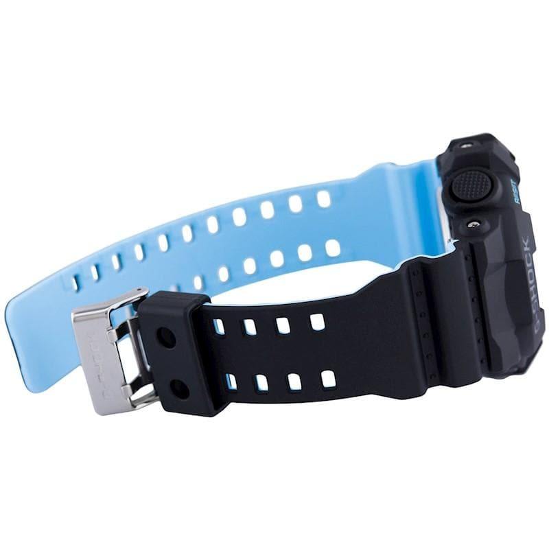 Casio G-Shock Special Color Model Black x Baby Blue x Pink Accents Watch GA700PC-1ADR - Diligence1International