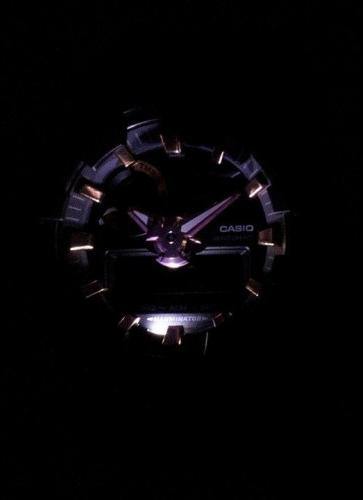 Casio G-Shock Analog-Digital Black x Rose Gold Accents Watch GA710B-1A4DR - Diligence1International