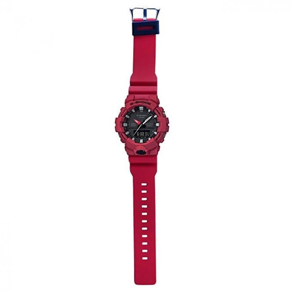 Casio G-Shock Anadigi Red x Black x Grey Accents Last Dance Watch GA800-4ADR - Diligence1International