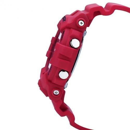 Casio G-Shock Anadigi Red x Black x Grey Accents Last Dance Watch GA800-4ADR - Diligence1International