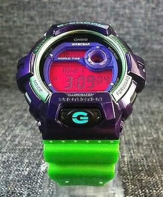 Casio G-Shock Crazy Colors Digital Hulk Green Mysterio Purple Watch G8900SC-6DR - Diligence1International
