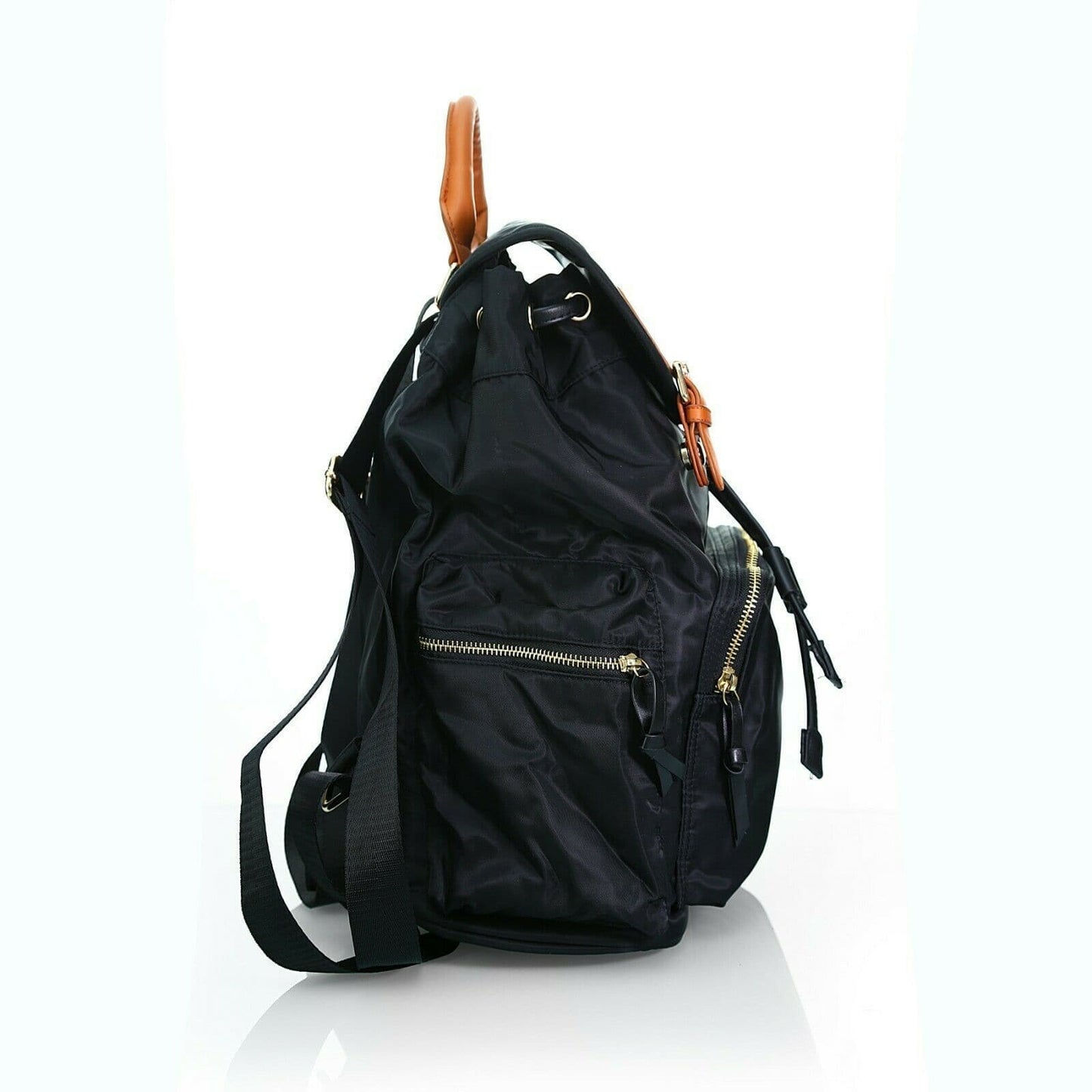 Kuru Kuru クールクール Discovery Backpack Bag Black Nylon D-81022