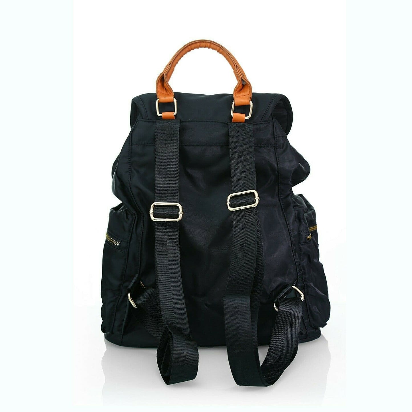 Kuru Kuru クールクール Discovery Backpack Bag Black Nylon D-81022