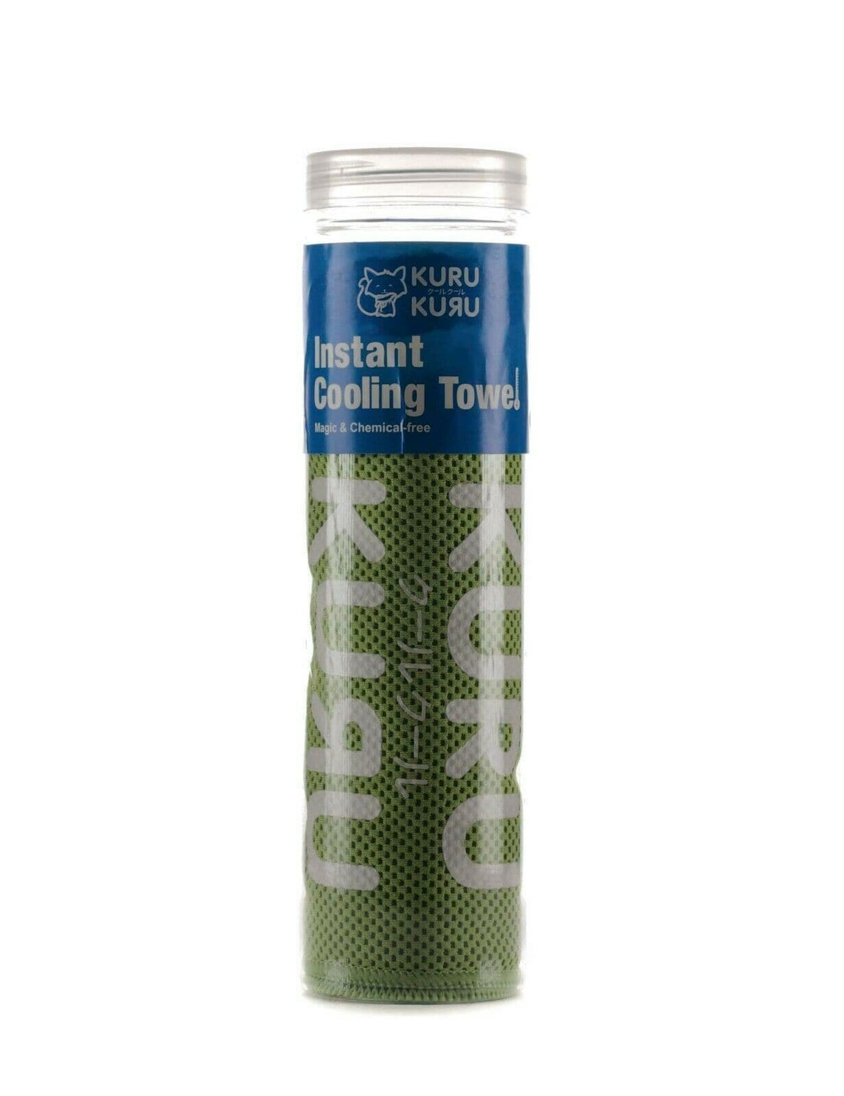 Kuru Kuru クールクール Throb Backpack Bag Camo Green+Free P399 Magic Cooling Towel