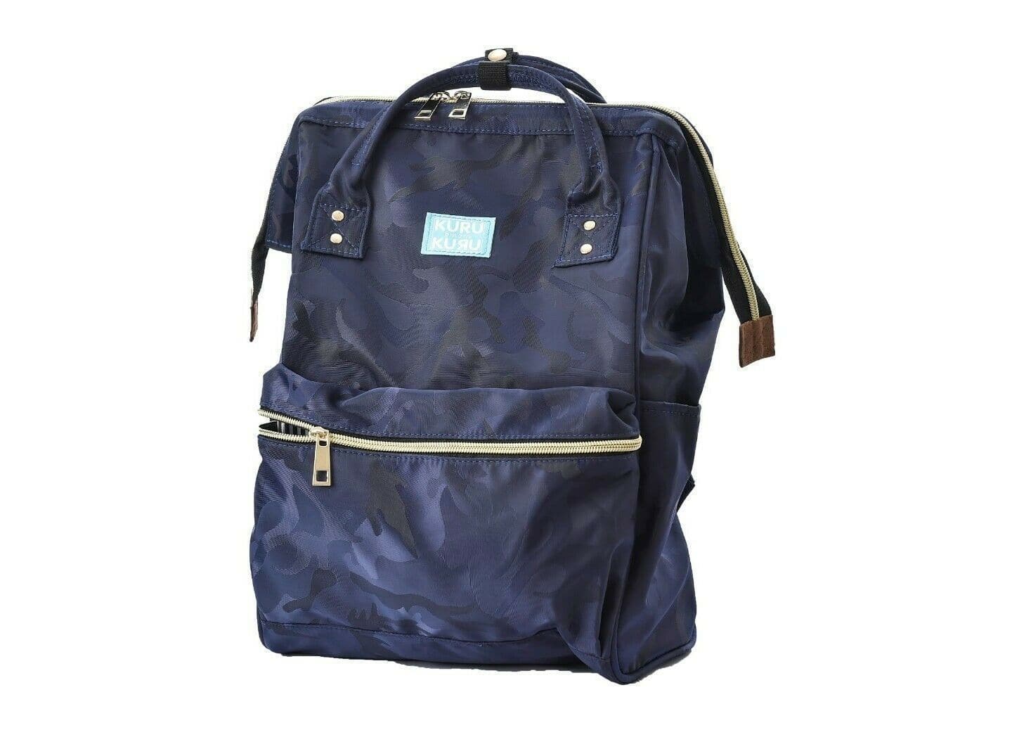 Kuru Kuru クールクール Vitality Backpack Bag Camo Blue Twill VL-81098
