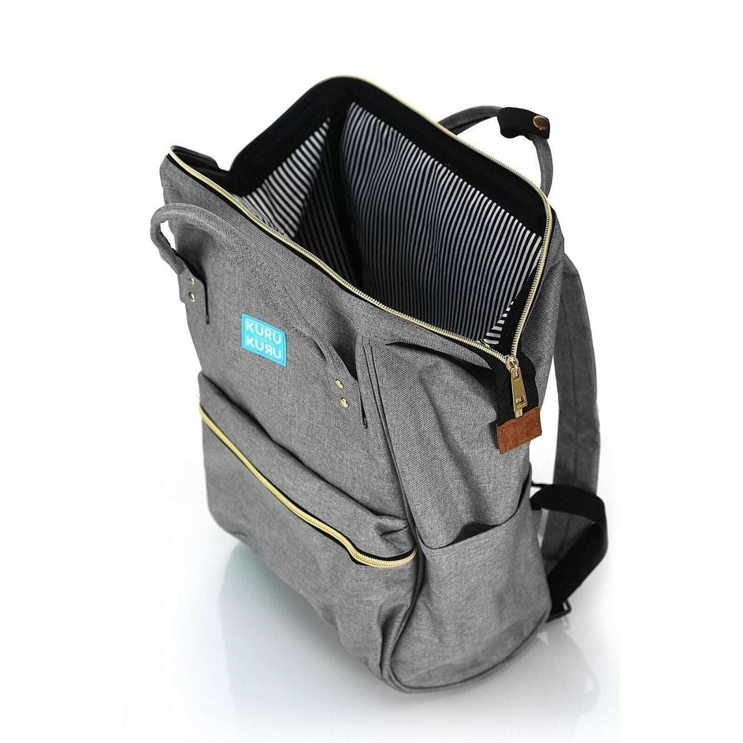 Kuru Kuru クールクール Vitality Backpack Bag Grey Melange VL-81099