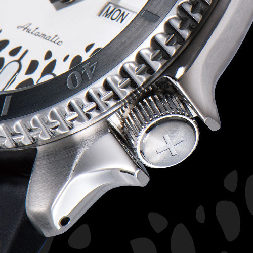 Seiko 5 Sports 100M One Piece x Trafalgar Law LE Automatic Men's Watch White Dial Rubber SRPH63K1