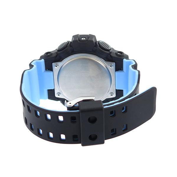 Casio G-Shock Special Color Model Black x Baby Blue x Pink Accents Watch GA700PC-1ADR - Diligence1International