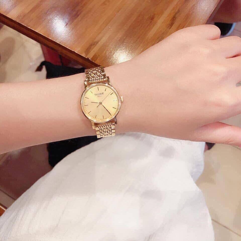 Tissot Swiss Made T-Classic Everytime All Gold Plated Men's Watch T1094103302100 - Diligence1International