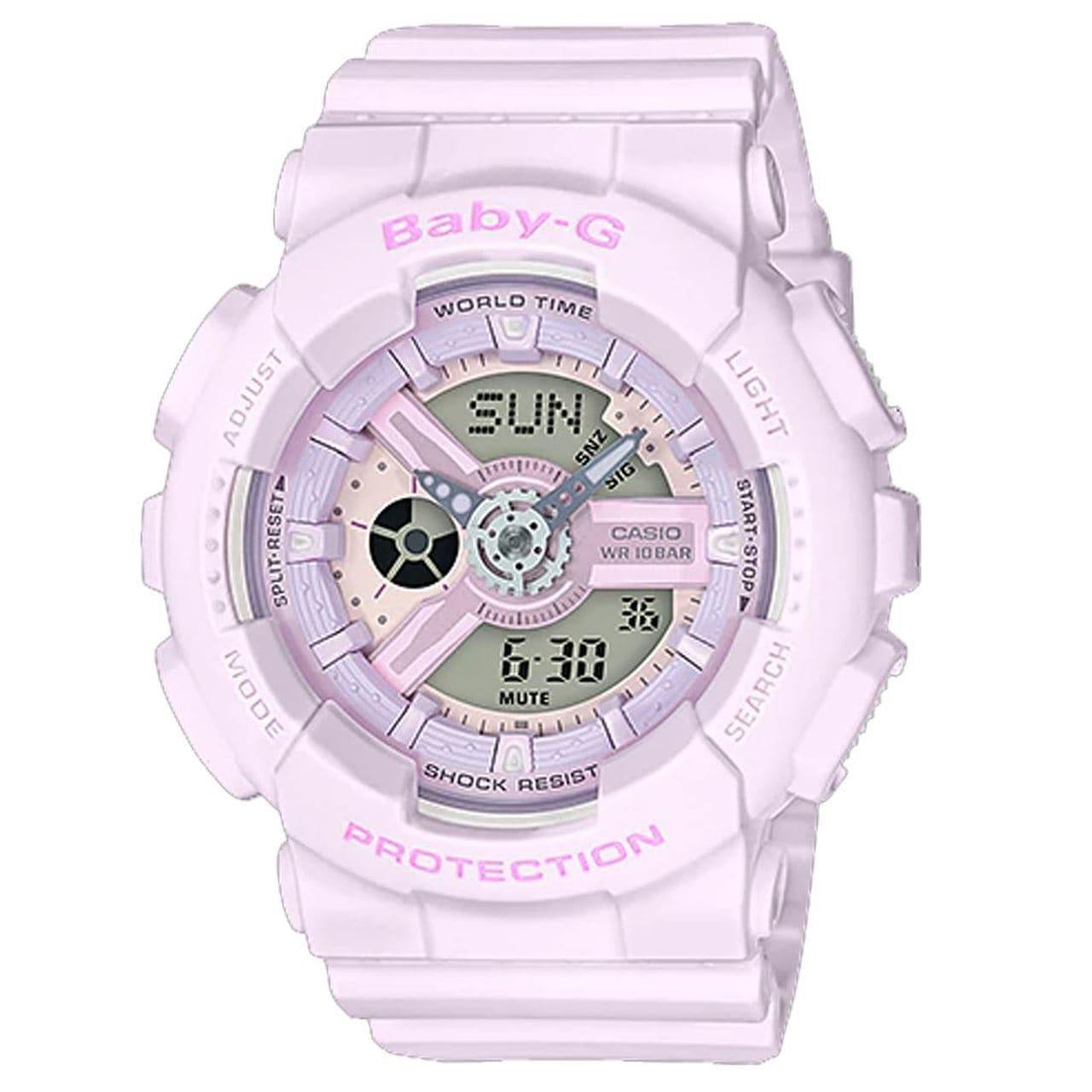 Casio Baby-G BA110 Series Standard Analog-Digital Purple Watch BA110-4A2DR - Diligence1International