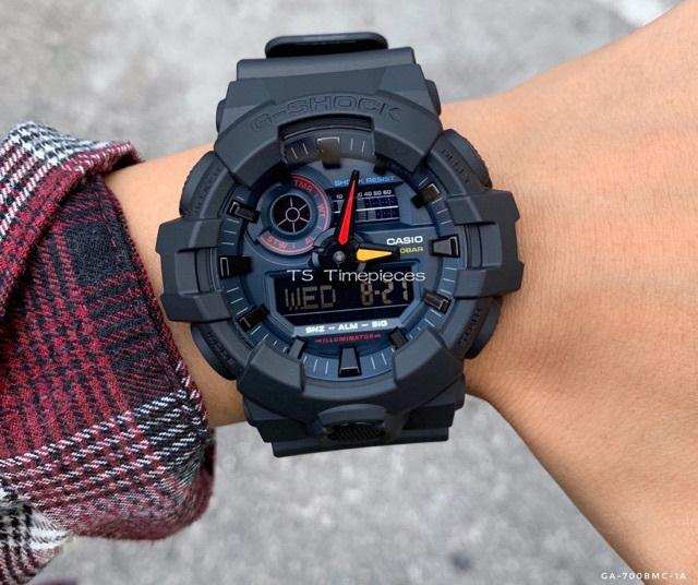 Casio G-Shock Neo Tokyo Series Japanese Anime Black Watch GA700BMC-1ADR - Diligence1International