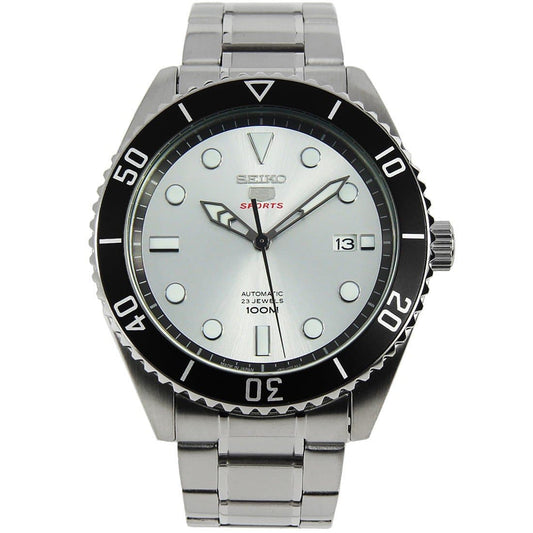 Seiko 5 Sports JAPAN Made 100M Automatic Men's Watch Silver Dial SRPB87J1 - Diligence1International