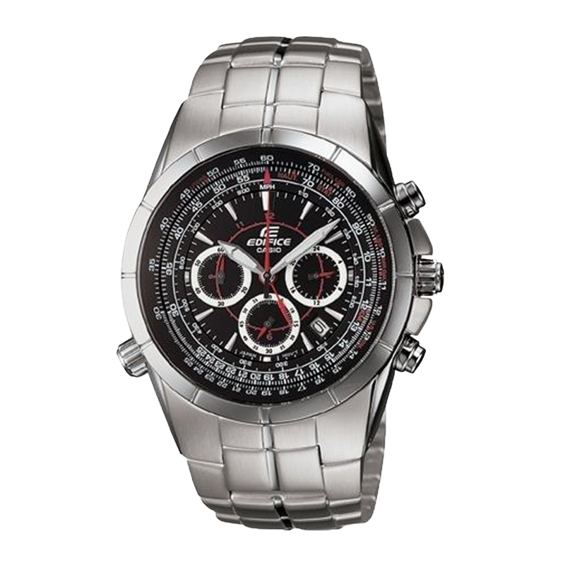 Casio Edifice Aviator Chronograph Black Dial Men s Watch EF 518D