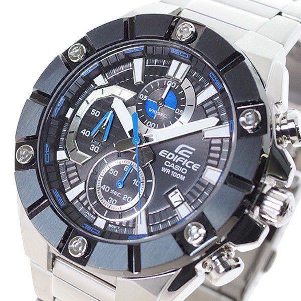 Casio Edifice Chronograph Black Dial x Blue Accents Men's Watch EFR-569DB-1AV - Diligence1International
