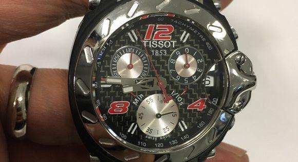 Tissot Swiss Made T-Race Nascar Men's Chronograph Rubber Strap Watch T011.417.17.207.02 - Diligence1International