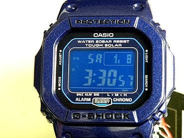 Casio G-Shock Tough Solar Digital Crazy Colors Metallic Blue Watch G5600CC-2DR - Diligence1International