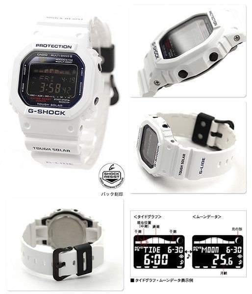 Casio G-Shock Tough Solar Digital Winter Soldier White x Black Accents Watch GWX5600C-7DR - Diligence1International
