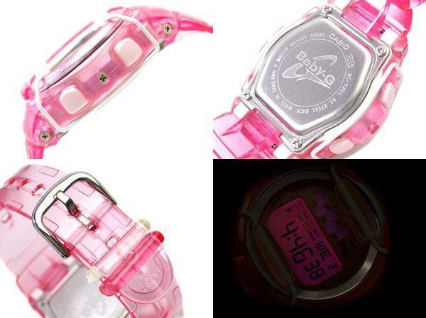 Casio Baby-G Retrograde Digital Pink Watch BG1001-4AVDR - Diligence1International