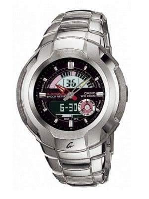 Casio G-Shock Retrograde Cockpit Series Anadigi Stainless Black Dial Watch G1710D-1AVDR - Diligence1International
