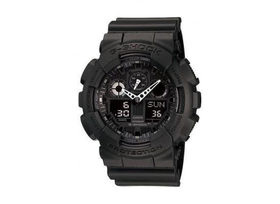 Casio G-Shock Black Stealth Series Anadigi Black Watch GA100-1A1DR - Diligence1International
