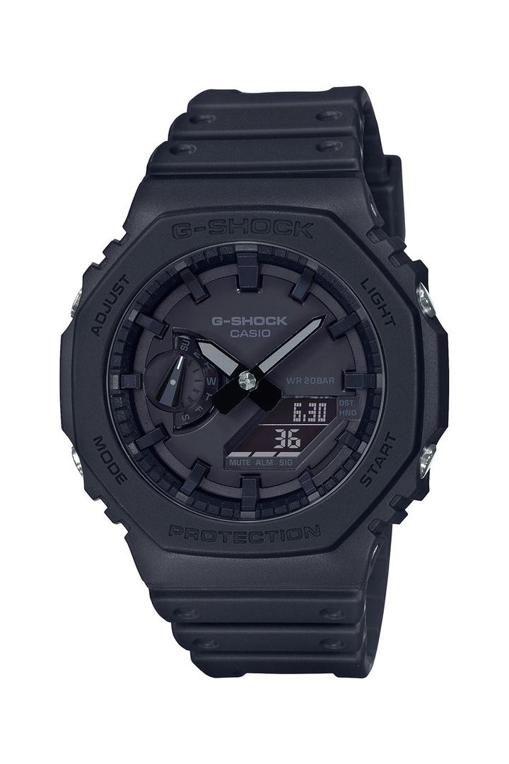 Casio G-Shock Carbon Core Guard ALL Black AP CasiOak Watch GA2100-1A1DR - Diligence1International
