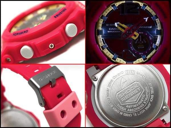 Casio G-Shock Big Size Series Anadigi Pink x Yellow Accent Watch GA310-4ADR - Diligence1International