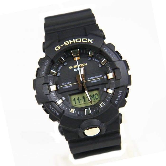 Casio G-Shock Analog-Digital Black x Gold Accents Watch GA810B-1A9DR - Diligence1International
