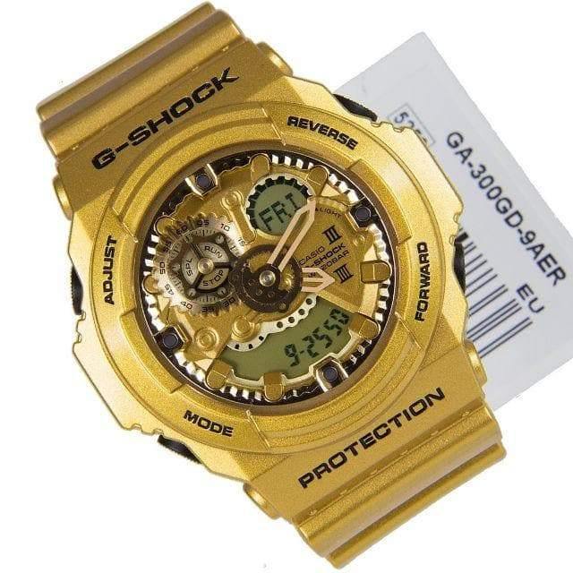 Casio G-Shock Crazy Gold Series Analog-Digital ALL Gold Watch GA300GD-9AER - Diligence1International