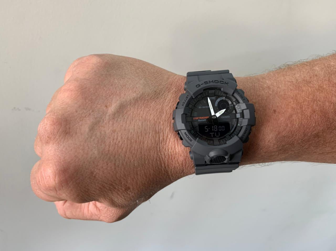 Casio G-Shock G’Squad Mobile Link Bluetooth Anadigi Black Watch GBA800-8ADR