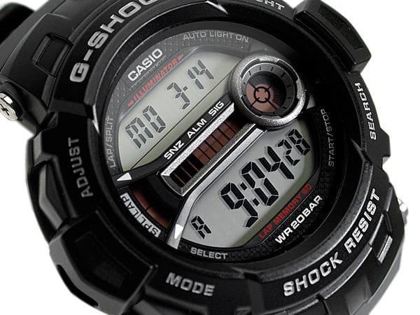 Casio G-Shock Standard Analog-Digital Power Ranger Black Watch GD200-1DR - Diligence1International