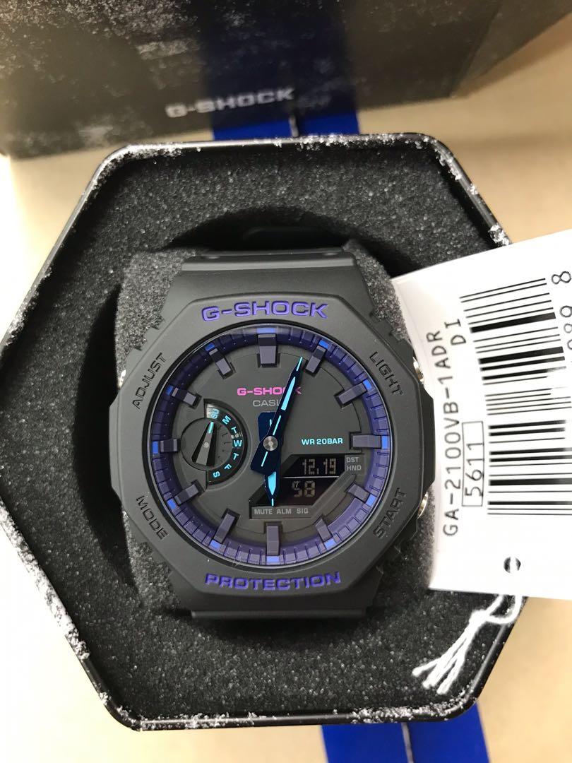 Casio G-Shock Carbon Core Guard Virtual Reality AP CasiOak Watch GA2100VB-1ADR