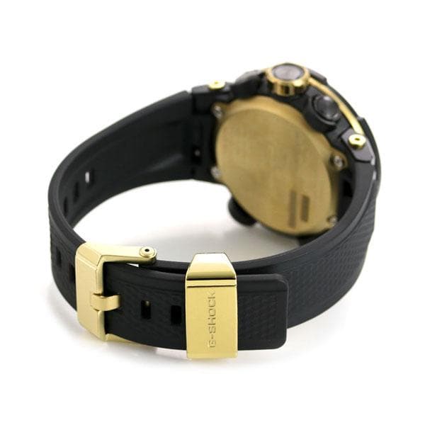 Casio G-Shock G-Steel Mobile link Bluetooth Anadigi Black x Gold Accents Watch GSTB200X-1A9DR - Diligence1International